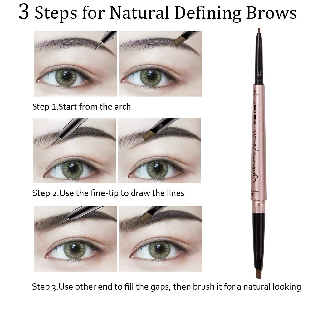 HeyBeauty 2 Pack of Eyebrow Pencil