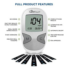 Charger l&#39;image dans la galerie, Blood Glucose Monitor Kit - Diabetes Testing Kit with 1 Glucometer, 150 Blood Sugar Test Strips, 1 Lancing Device, 100 Lancets, Travel Case for Blood Glucose Meter and Diabetic Supplies
