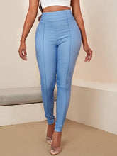 Charger l&#39;image dans la galerie, SXY High Waist Solid Skinny Pants
