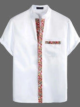 Charger l&#39;image dans la galerie, Men Ditsy Floral Button Through Shirt
