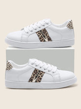 Charger l&#39;image dans la galerie, Colorblock Leopard Detail Lace-up Front Skate Shoes
